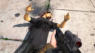 GTA 5  Slow Motion amp Epic Kills  Ragdolls Compilation 82  Euphoria Physics [upl. by Huskamp]