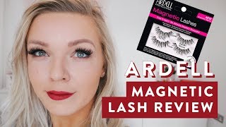 Ardell Magnetic Lashes Double Wispies  Review How to apply amp Honest review [upl. by Normie]