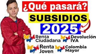 ¿Qué pasará con los subsidios en Colombia en 2025 Descubre las razones [upl. by Araek]