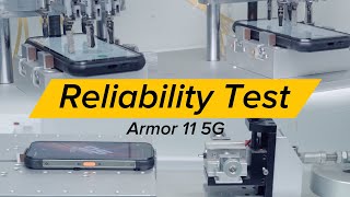 Ulefone Armor 11 5G Quality Test  Pass through over 300000 times of testing [upl. by Yllac]