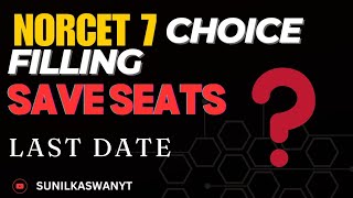 AIIMS NORCET 07 choice filling  seat allocationlast date to fill [upl. by Zumwalt]