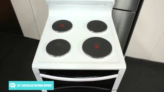 Westinghouse WLE535WA Freestanding Electric Oven Stove review  Appliances Online [upl. by Ytsirk249]