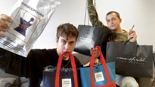 REALLY DUMB 2500 LUXURY CLOTHING amp WEED HAUL  Chris Klemens [upl. by Attennod]