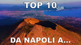 Top 10 intorni di NAPOLI Luoghi di impareggiabile bellezza nelle vicinanze di Napoli [upl. by Assiren]