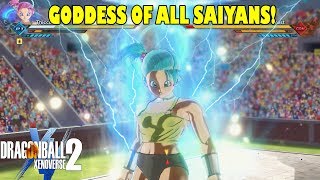 Xenoverse 2 Goddess Of All Saiyans THIS IS THICCUMS BLUE CAC [upl. by Ecitsuj]