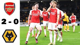 Arsenal vs Wolves 20 full match and highlights [upl. by Oemac411]