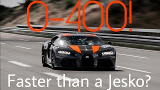 BUGATTI Chiron Super Sport 0400 Timed BUGATTI worldrecord [upl. by Iroj]