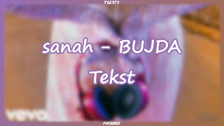 sanah  BUJDA Tekst [upl. by Eityak]