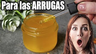 Colágeno Natural ¡Las arrugas desaparecieron a los 50 Aceite antiarrugas dorado [upl. by Sral391]