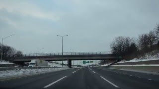 IL I355 SB from Lombard to New Lenox Dec 2015 [upl. by Christalle772]