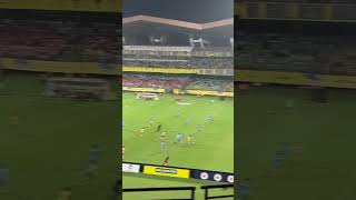 Missed by an inch 😑Kerala Blasters FC vs Hyderabad FC keralablasters kbfc isl [upl. by Rina]