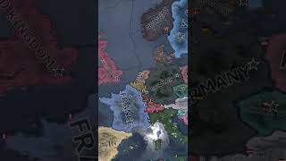 France VS Germany 2024 IN HOI4 hoi4 hoi4timelapse shorts [upl. by Inohs]