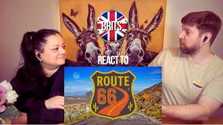 BRITS REACT  Route 66 20 Great Stops  BLIND REACTION [upl. by Bergmans938]