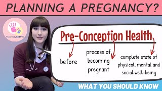 What is PreConception Health  why is it important  Pregnancy Planning  How to Prepare Yourself [upl. by Ahteres]