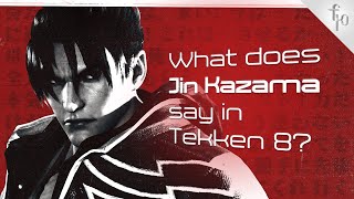 What does Jin Kazama say in Tekken 8  Character quotes [upl. by Odnavres]