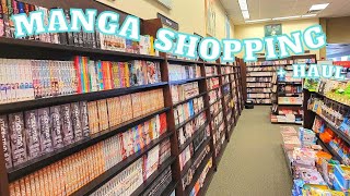 Manga Shopping amp Haul  Manga Galore [upl. by Matheny984]