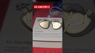 KZZSN PRO 2 Unboxing  KZ ZSN PRO 2 Box contents kz kzzsnpro2 headphonezone ytshortsvideo yt [upl. by Webb412]