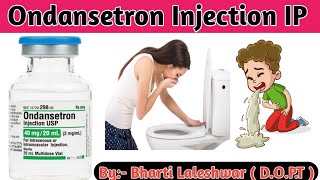 Ondansetron Injection  Use of Ondansetron  उल्टी  Medical  Medicine  Hospital  Doctor video [upl. by Aihsal]