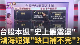 美科技股回神台股大漲598點 收21496 週K止三黑 台股技術面修正結束切割率達滿足點 反彈到哪｜陳斐娟 主持｜【關我什麼事PART2】20240809｜三立iNEWS [upl. by Eddi396]