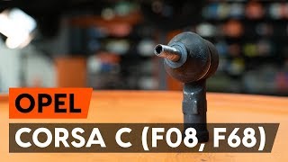 Come sostituire testine sterzo OPEL CORSA C F08 F68 VIDEO TUTORIAL DI AUTODOC [upl. by Morty293]