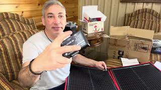 Solar Panels for 12V Review amp Unboxing [upl. by Placido]