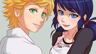 ladybug marinette x Adrien lovely couple in world 🥰adrienettemiraculous [upl. by Avir]