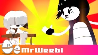 Tiny Japanese Girl  Savlonic  animated music video  MrWeebl [upl. by Tenneb]