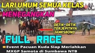 FULL RUN GENERALHORSE RACING SUMBAWA FILTER NTB 2022 [upl. by Akinar]