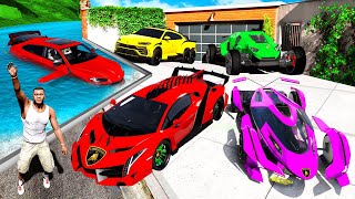 Collecting EVERY LAMBORGHINI in GTA 5 [upl. by Norrad]