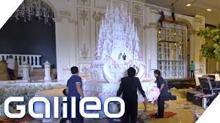 Indonesien Die größten Hochzeitstorten der Welt  Galileo  ProSieben [upl. by Avuha801]