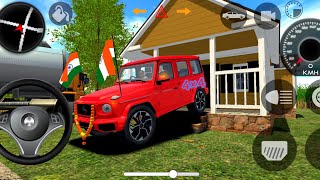 Modified 4×4 Red G wagon Car Driving Game 🔥car gwagon [upl. by Alma596]