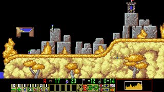 Lemmings Faithful Tricky 10 Zen Rock Garden [upl. by Anaiviv546]