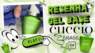 GEL BASE CUCCIO BUILDER CALCIUM  RESENHA [upl. by Weinberg]