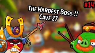 I Beat The Hardest Boss In Angry Birds Epic AllStars  Cave 27 Finale Boss [upl. by Layod]