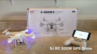 SJRC S20W GPS Drone Review [upl. by Imogen]