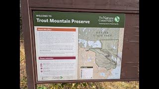 Trout Mountain Preserve  View from Firetower [upl. by Erick]