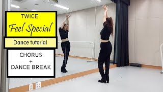 TWICE  quotFeel Specialquot Chorus  Dance Break Dance Tutorial mirrored  slow by Kathleen Carm [upl. by Iorio]