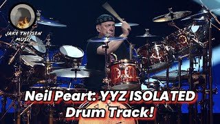 Neil Peart YYZ ISOLATED Drum Tracks [upl. by Ettesil720]