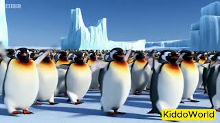 The Five Little Penguins  Educational SingAlong  Super Simple Song [upl. by Llebyram940]