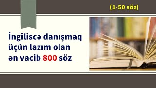 İngilis dili  Ən vacib 800 söz 1 [upl. by Suoicul]