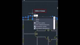 Make dimensions on one line in autocad with yqarch pluginDDLE command [upl. by Susejedairam]