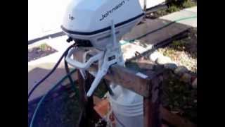 5HP Johnson Outboard Motor Demo  Model LD10S [upl. by Orling]