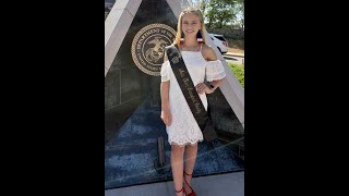 Arkansas VFW Patriot Pen Champion Katelyn King Places 8th Nationally 2018 [upl. by Amieva]