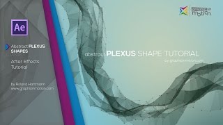 Abstract 3D Plexus Shape  After Effects Tutorial [upl. by Aicilana]