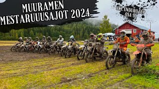 MUURAMEN MESTARUUSAJOT 2024  SÄNKICROSS 1409 [upl. by Missi]