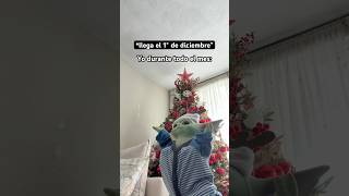 Feliz navidad 🎄 🎁 humor meme babyyoda diciembre [upl. by Noicpecnoc291]