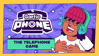 Gartic Phone  The Telephone Game How to play [upl. by Cairns665]