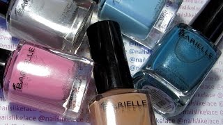 Barielle Gentle Breeze Collection  Spring 2015  Live Swatches [upl. by Andros]