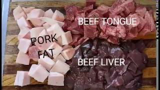 High Fat Carnivore Foods  Braunschweiger Delicious way to eat organ meat [upl. by Philander97]