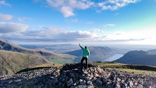 Kirk fell chalenging route from Wasdale head  LAKE DISTRICT [upl. by Bouldon]